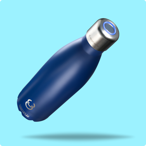CrazyCap 17 oz Bottle (Gen2) - Sapphire - NEW PACKING